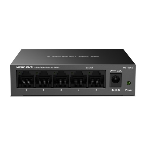Switch Gigabit Mercusys MR-MS105GS de 5 puertos