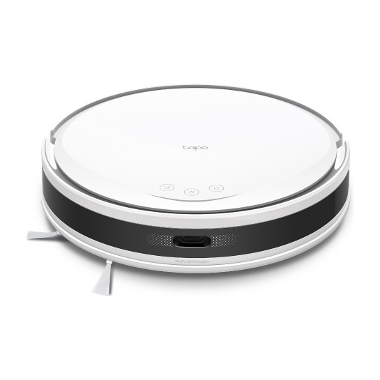 Aspiradora robot ultra delgada TP-Link Tapo RV20 Max de 8.3cm en color blanco