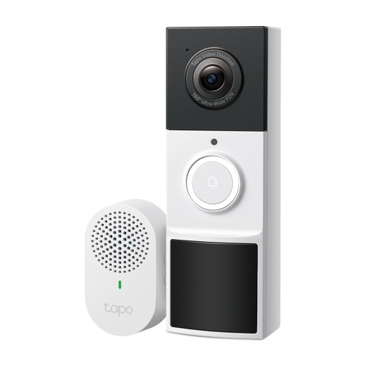 Video timbre inteligente inalámbrico TP-Link Tapo D210 2K 3MP con batería de 230 días