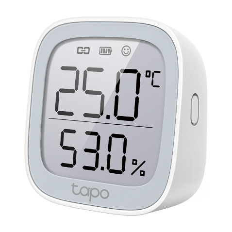 Monitor inteligente de temperatura y humedad TP-Link Tapo T315 con pantalla E-ink